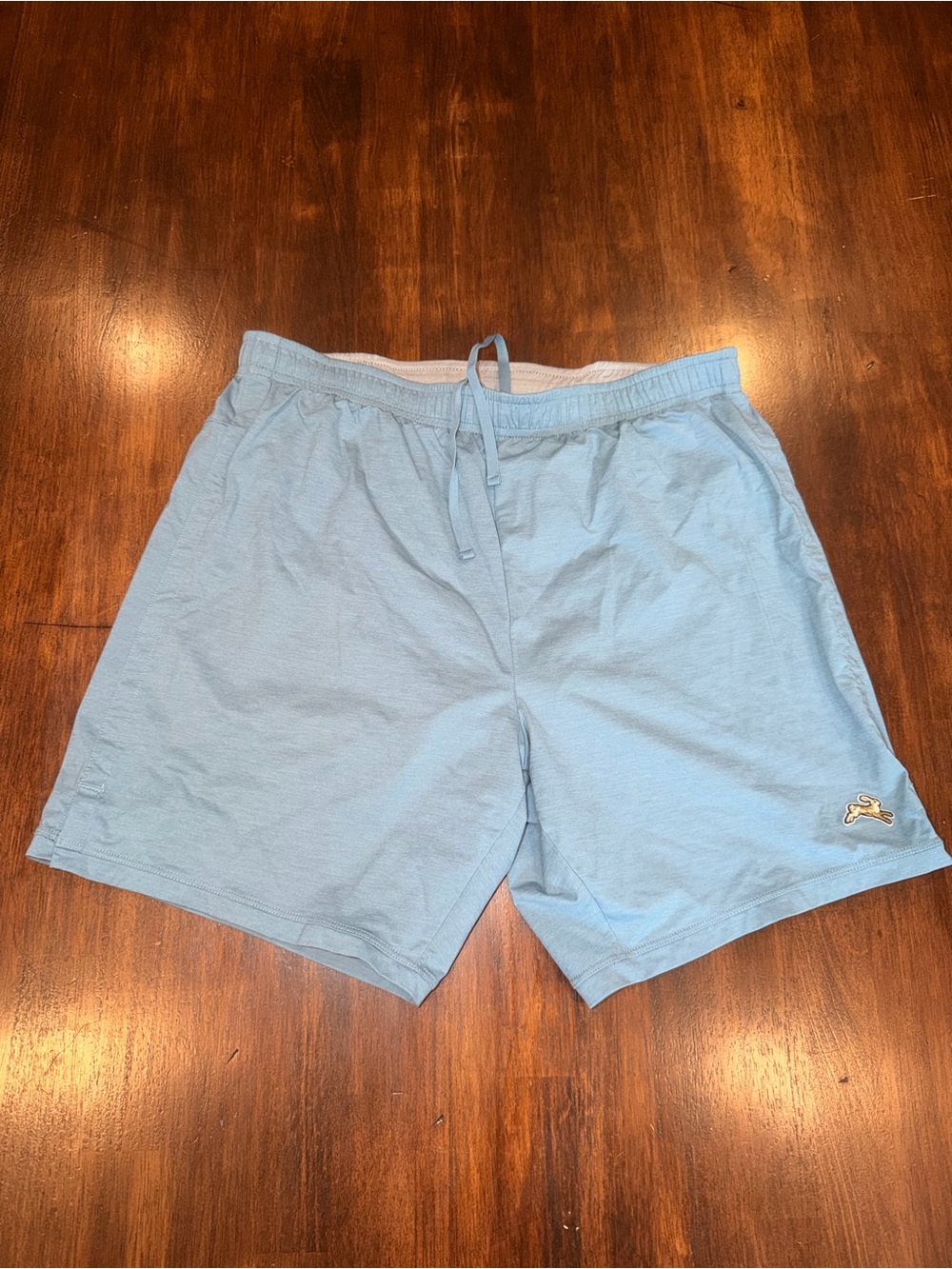 Tracksmith Pale Blue Men's session shorts size medium